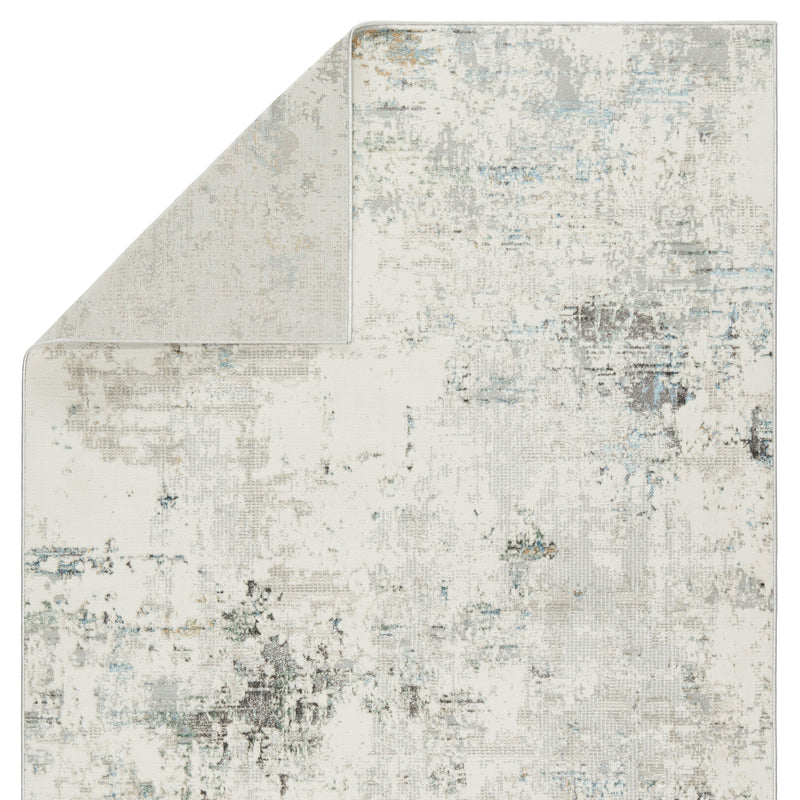 Melo Jehan Gray & Light Blue Rug 3