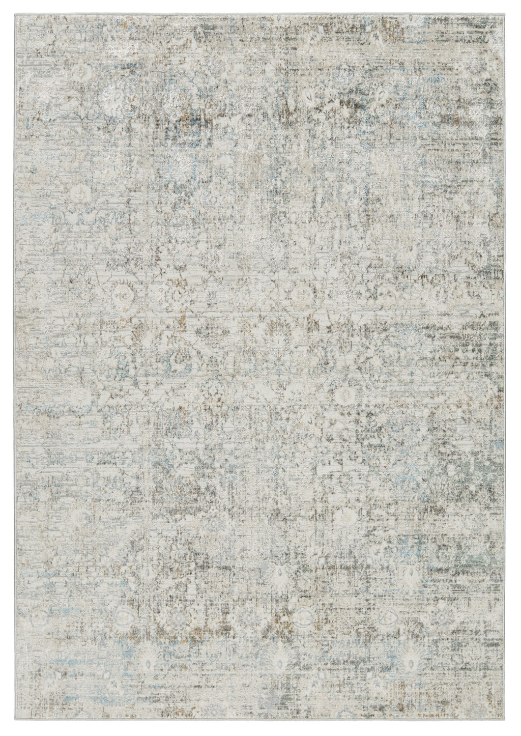 Melo Kenrick Gray & Light Blue Rug 1