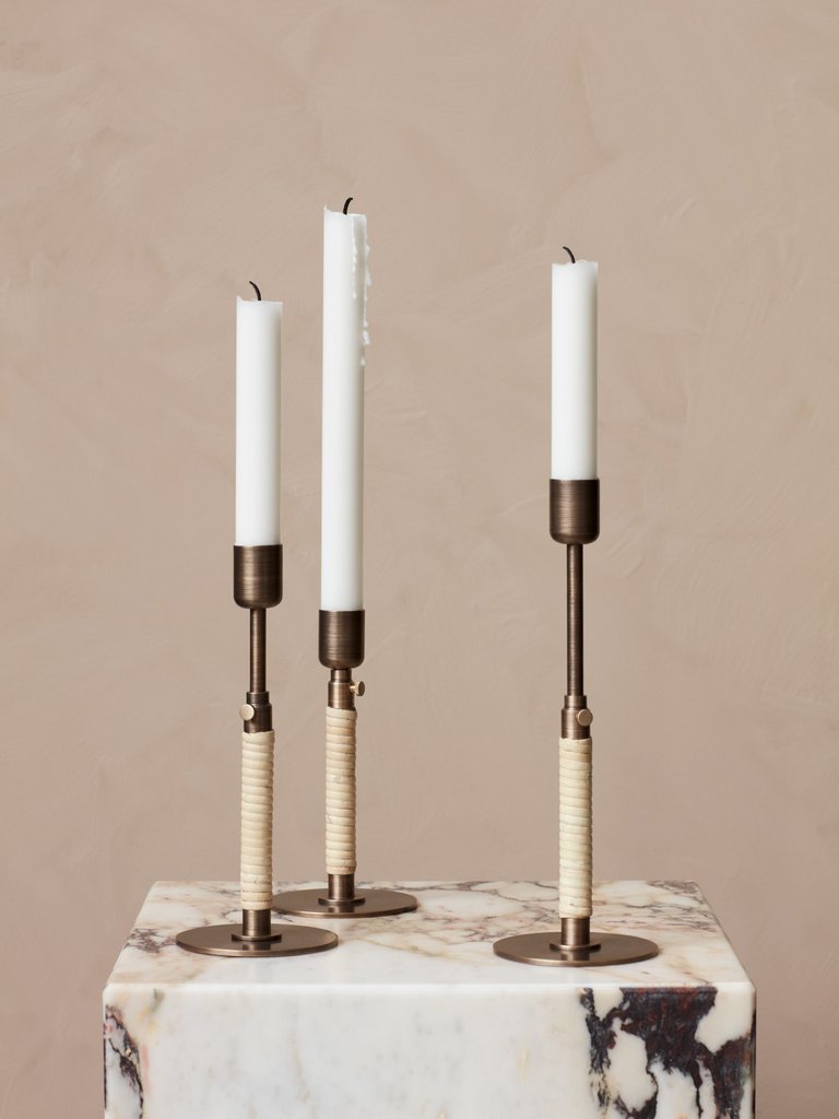 Duca Candle Holder in Various Finishes