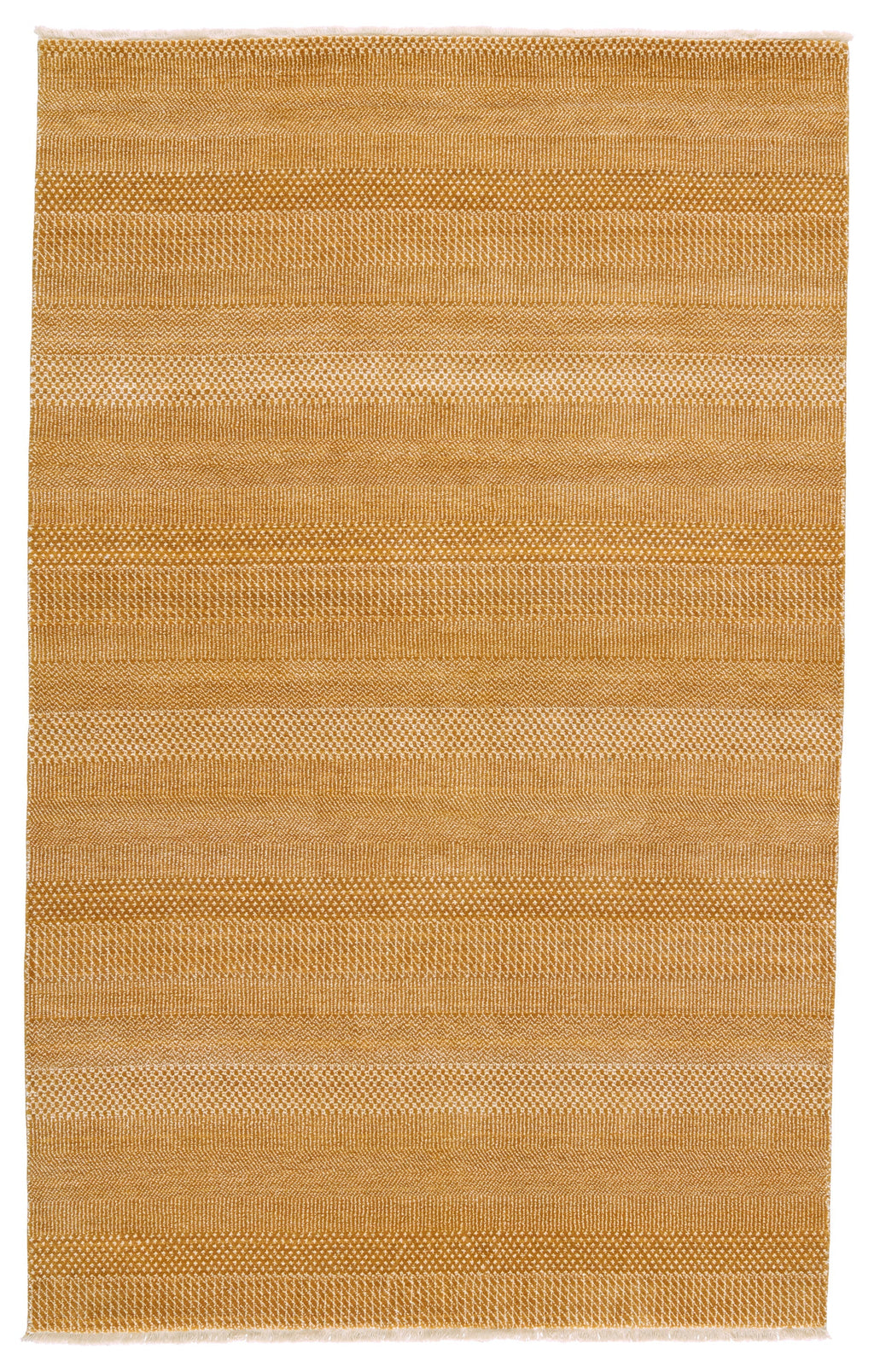 Merritt Adler Orange & Ivory Rug 1