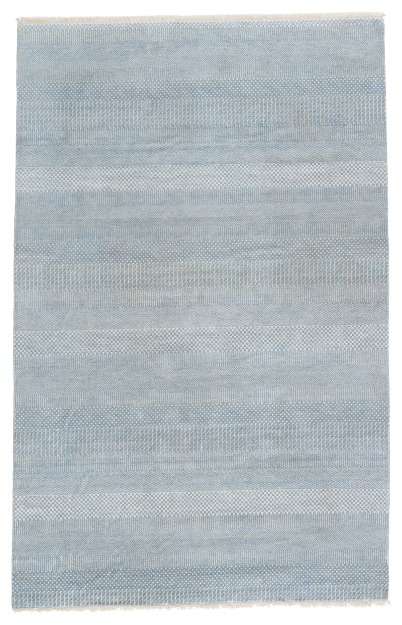 Merritt Adler Sky Blue & Ivory Rug 1