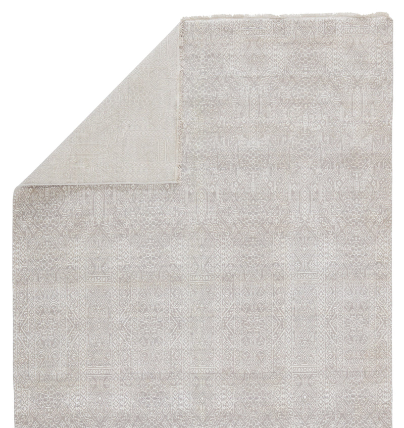 Merritt Bram Light Gray & Ivory Rug 3