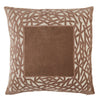 Birch Trellis Pillow in Brown by Jaipur Living