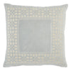 Azilane Trellis Pillow in Light Blue by Jaipur Living