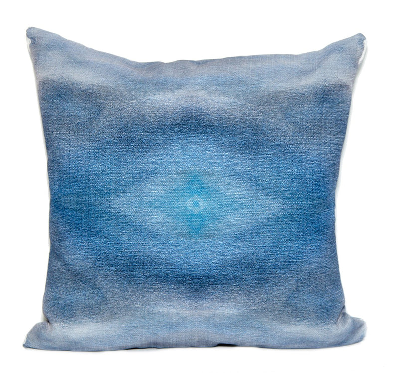 Blue Eye Throw Pillow