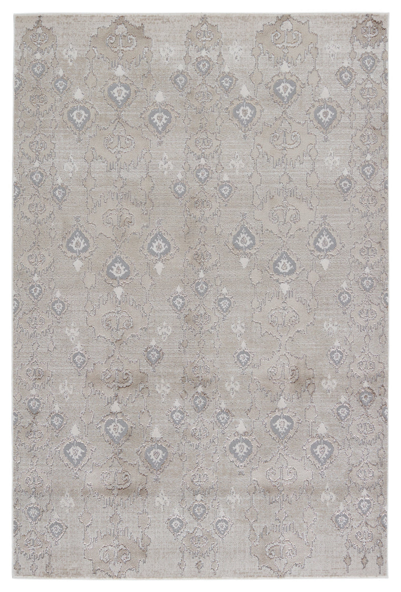 Malilla Inigo Taupe & Gray Rug by Nikki Chu 1