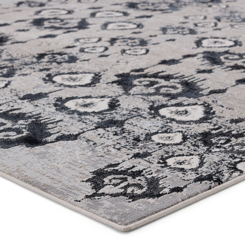 Malilla Inigo Dark Blue & Gray Rug by Nikki Chu 2