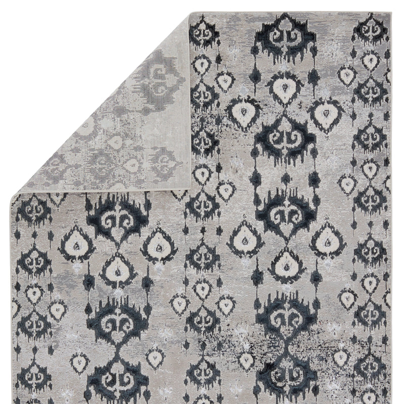 Malilla Inigo Dark Blue & Gray Rug by Nikki Chu 3