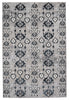 Malilla Inigo Dark Blue & Gray Rug by Nikki Chu 1