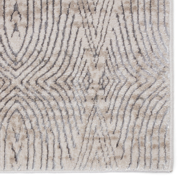 Malilla Jaco Cream & Gray Rug by Nikki Chu 4