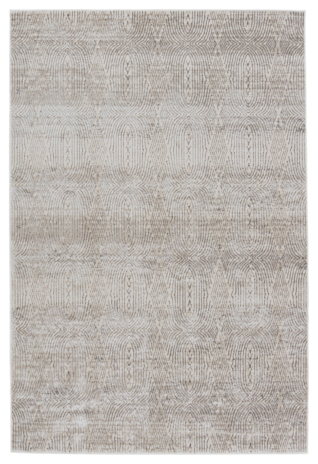 Malilla Jaco Cream & Gray Rug by Nikki Chu 1