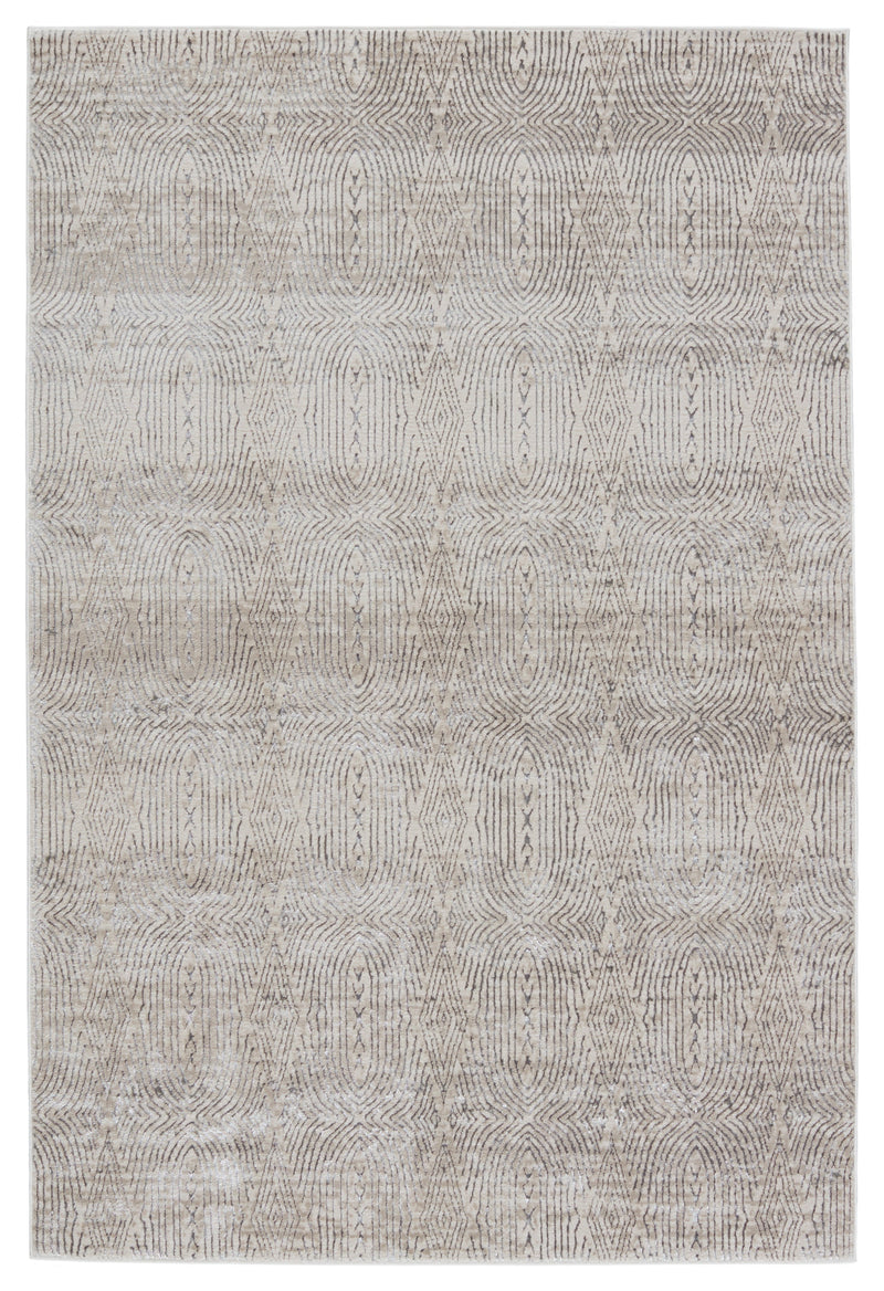 Malilla Jaco Cream & Gray Rug by Nikki Chu 1