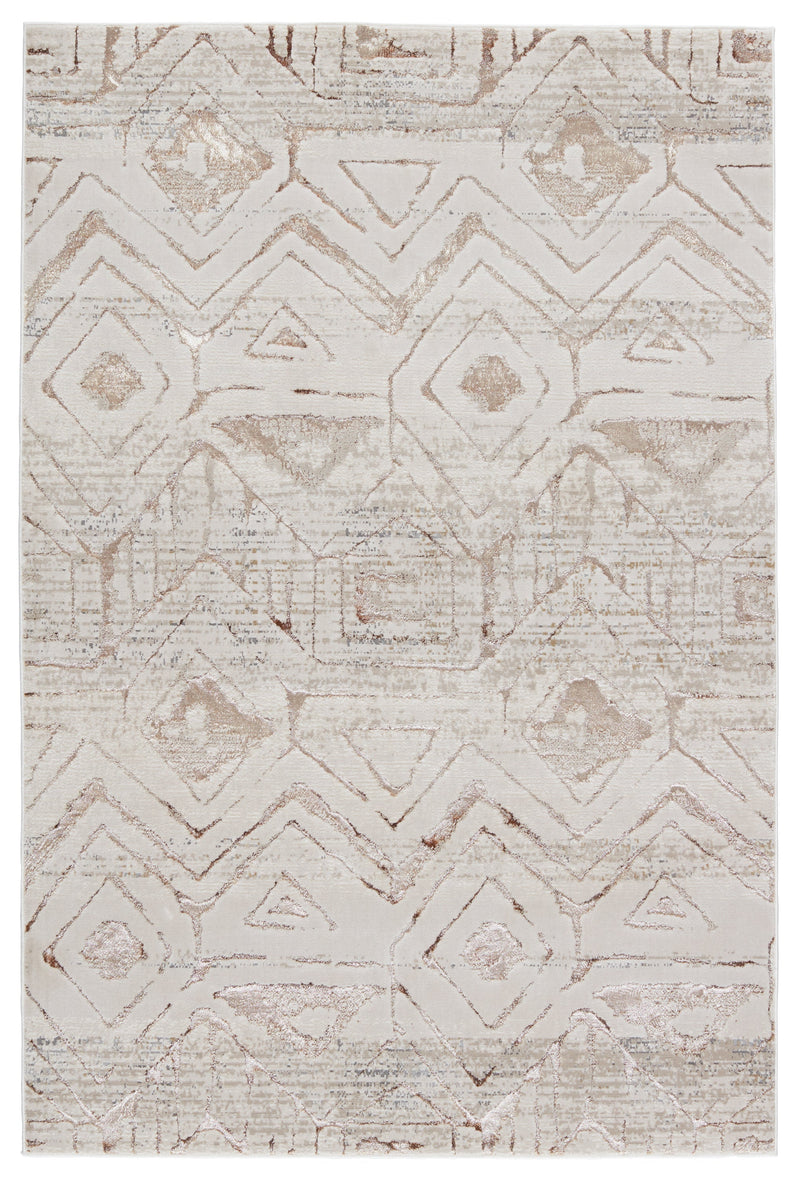 Malilla Kalindi Cream & Taupe Rug by Nikki Chu 1