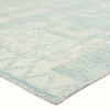 Monarch Hand Knotted Cirus Light Blue & Ivory Rug 2