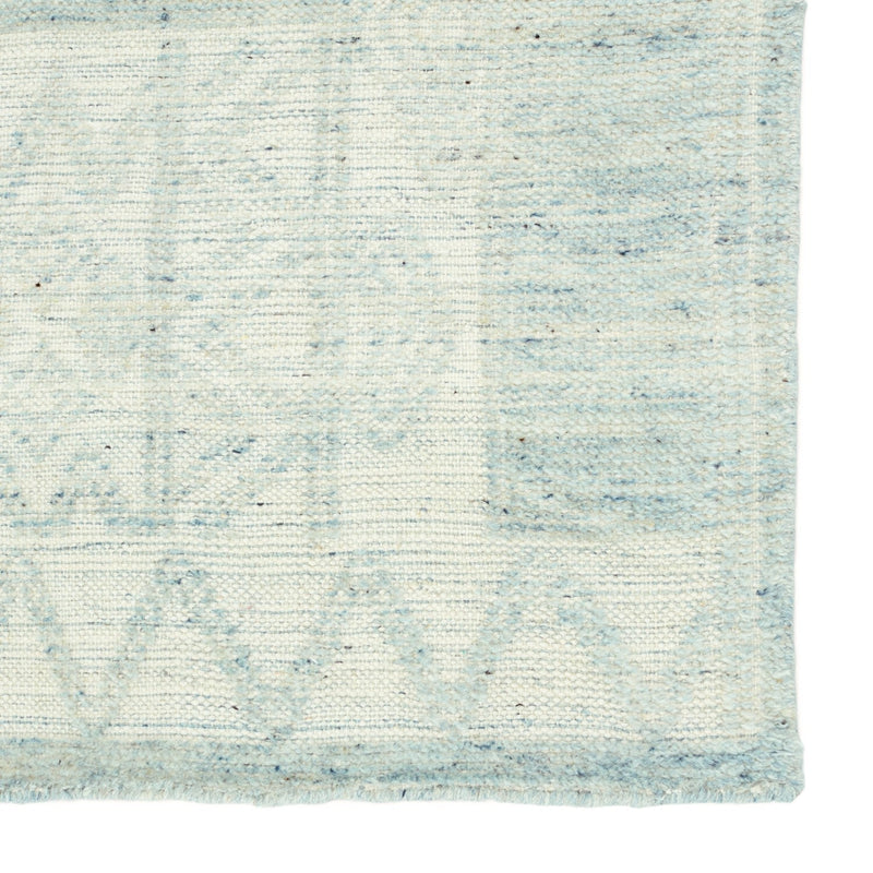 Monarch Hand Knotted Cirus Light Blue & Ivory Rug 4