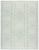 Monarch Hand Knotted Cirus Light Blue & Ivory Rug 1