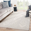 Shiloh Indoor/ Outdoor Tribal Gray & Cream Area Rug