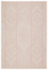 Shiloh Indoor/Outdoor Tribal Light Pink & Cream Rug