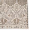 Belvidere Indoor/ Outdoor Geometric Taupe/ Cream Rug