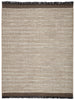 Saanvi Natural Border White/ Black Rug by Jaipur Living