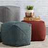 Montauk Bridgehampton Indoor/Outdoor Red Pouf 3