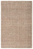 Sutton Natural Solid Tan/ Black Rug by Jaipur Living