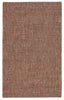 Sutton Handmade Solid Rug in Orange & Brown