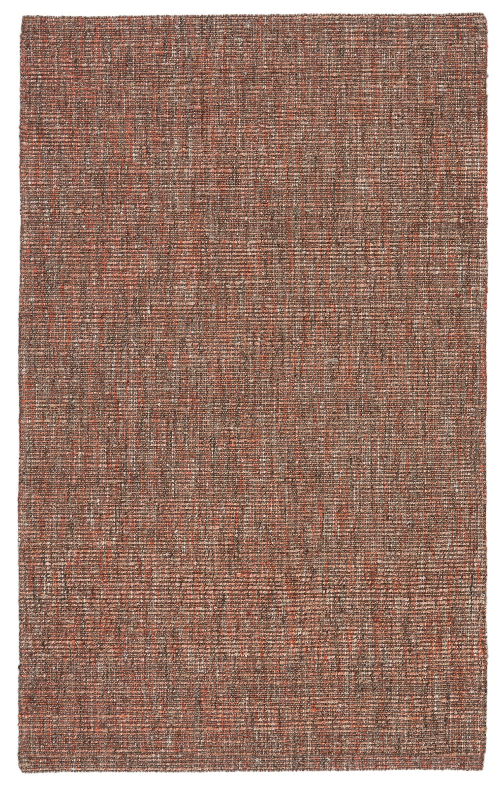 Sutton Handmade Solid Rug in Orange & Brown