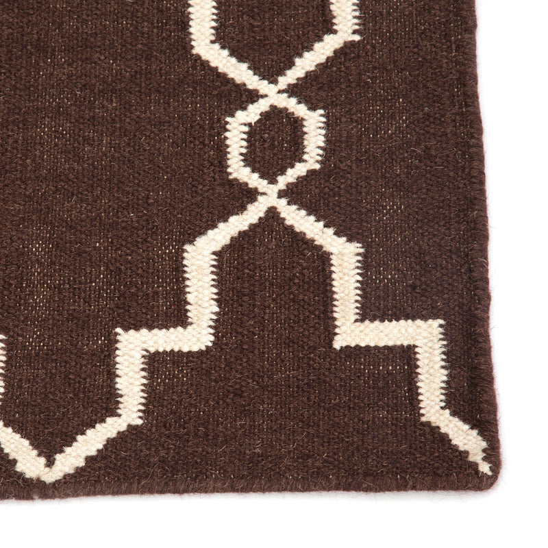 Maroc Piper Brown & White Rug 4