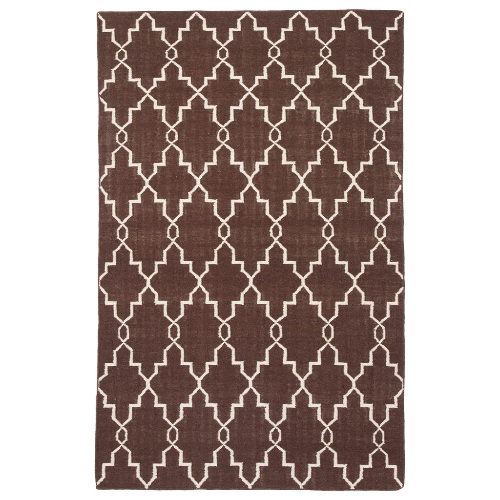 Maroc Piper Brown & White Rug 1