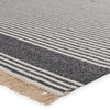 Strand Indoor/Outdoor Striped Dark Grey & Beige Rug