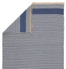 Strand Indoor/Outdoor Striped Blue & Beige Rug