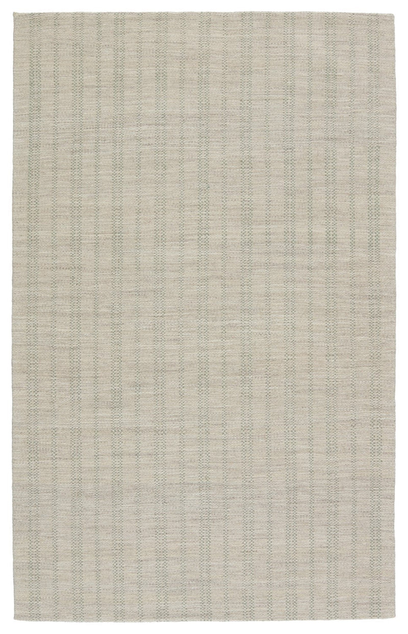 Merryn Handwoven Marietta Light Gray & Light Green Rug 1