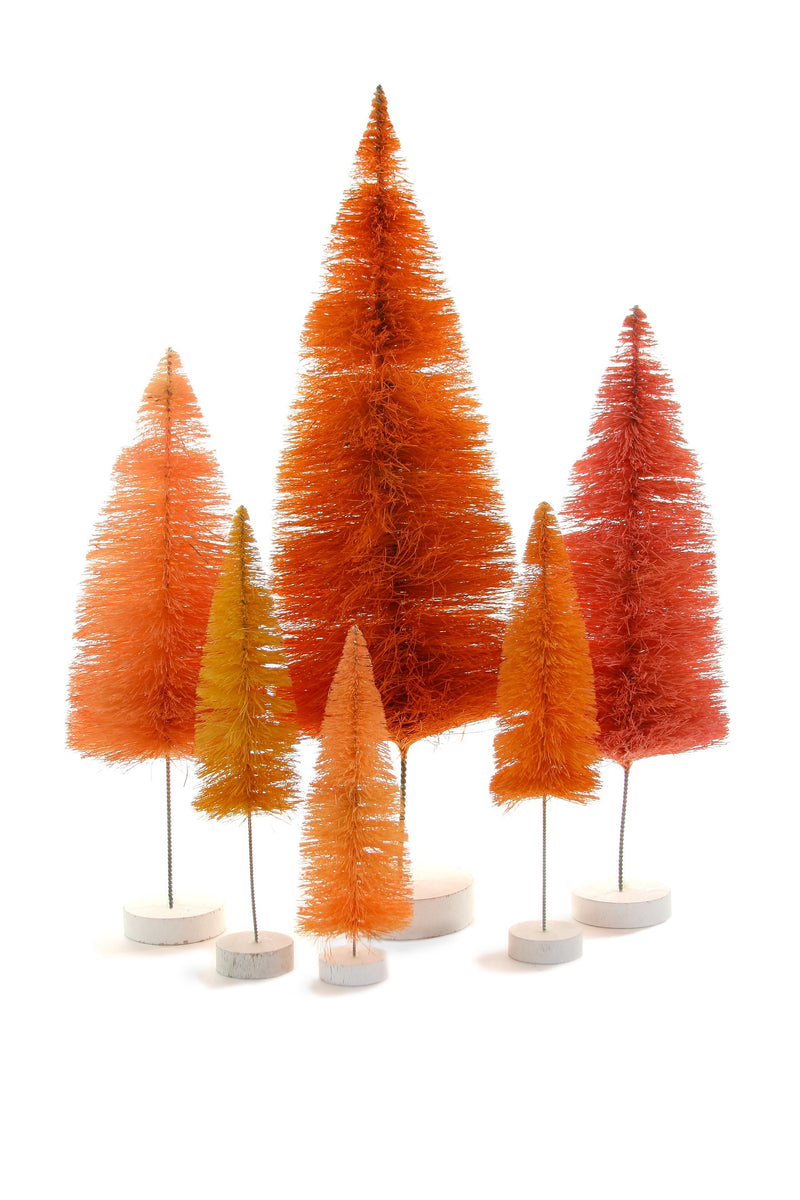 Rainbow Trees set of 6 in Various Colors