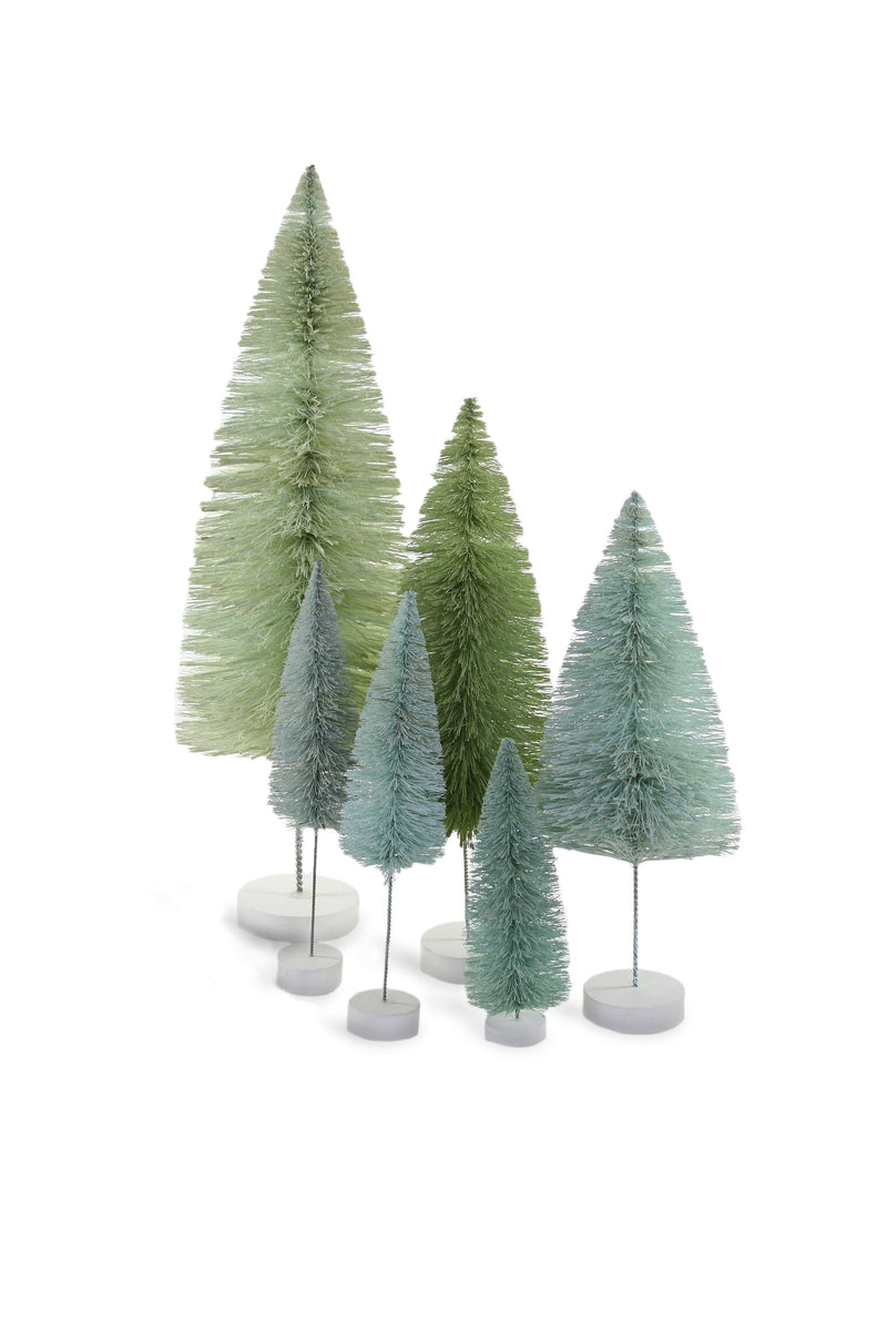 Rainbow Trees set of 6 in Various Colors