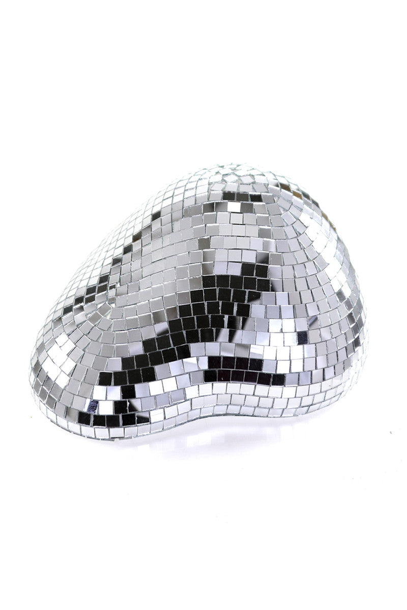 Large Melting Disco Ball Decorative Sitting Ornament