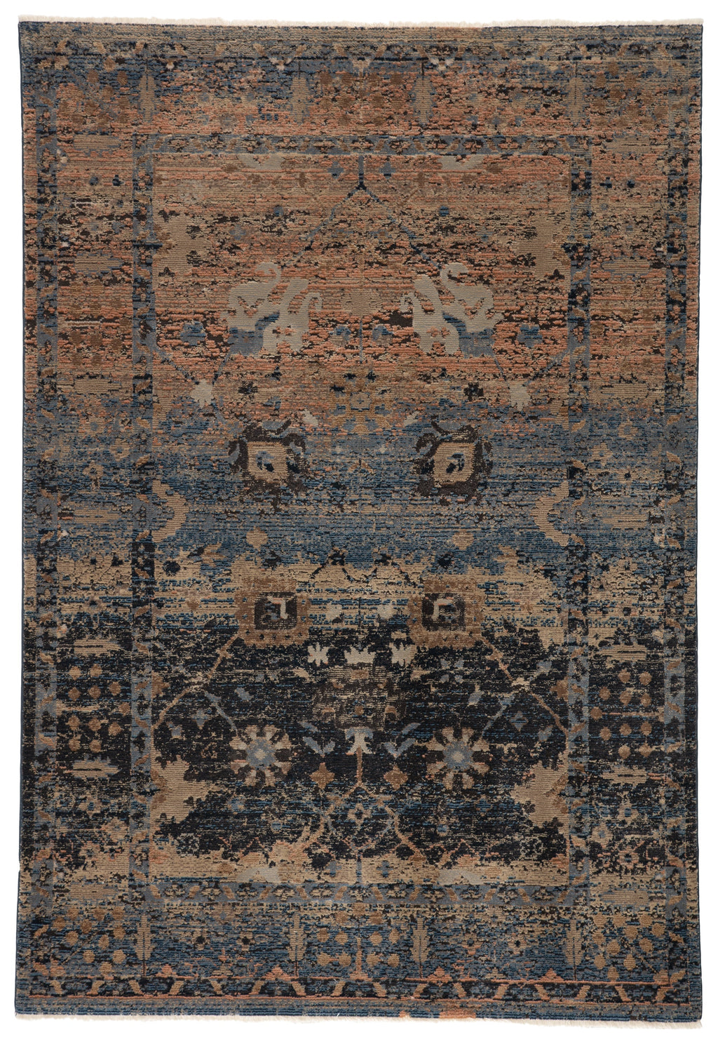 Caruso Oriental Blue & Taupe Rug by Jaipur Living