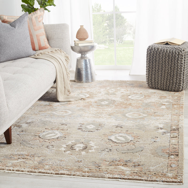 Milana Oriental Blush & Tan Rug by Jaipur Living