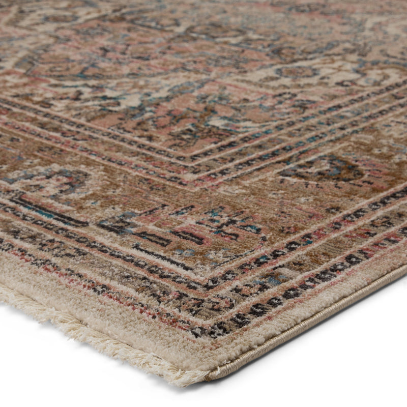 Ginia Medallion Blush & Beige Rug by Jaipur Living