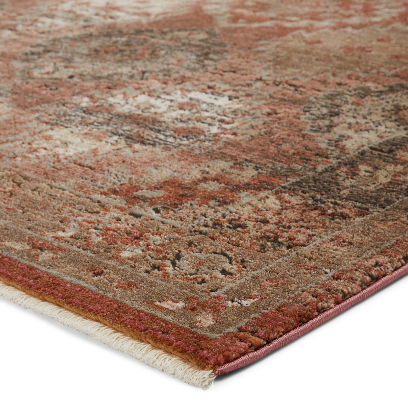 Lia Medallion Rust & Pink Rug by Jaipur Living