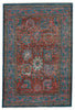 Romilly Oriental Rust & Teal Area Rug