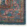 Romilly Oriental Teal & Rust Area Rug