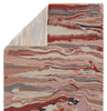 Jolene Abstract Pink & Red Area Rug