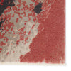 Emeline Abstract Pink & Red Area Rug