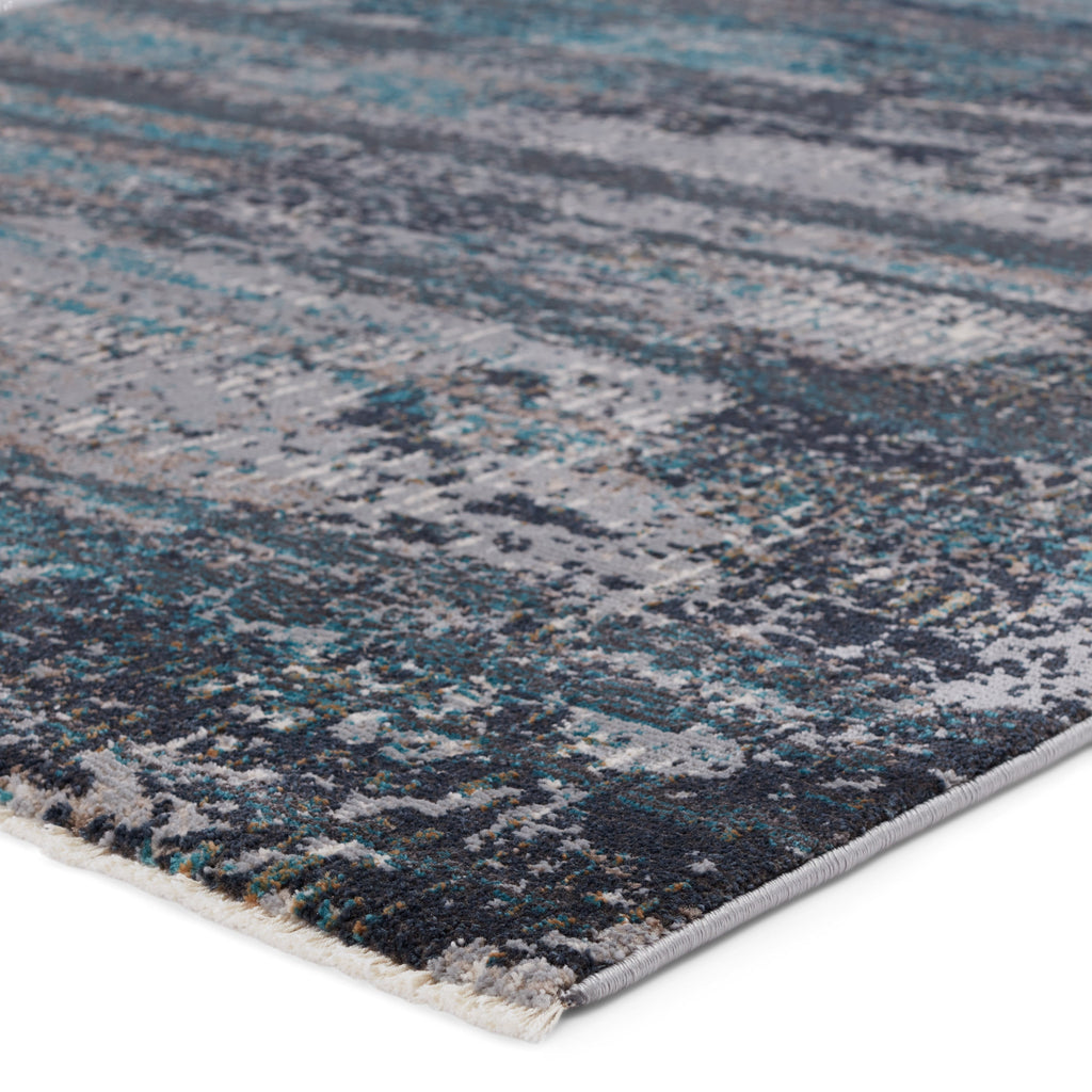 Myriad Aubra Teal & Gray Rug 2