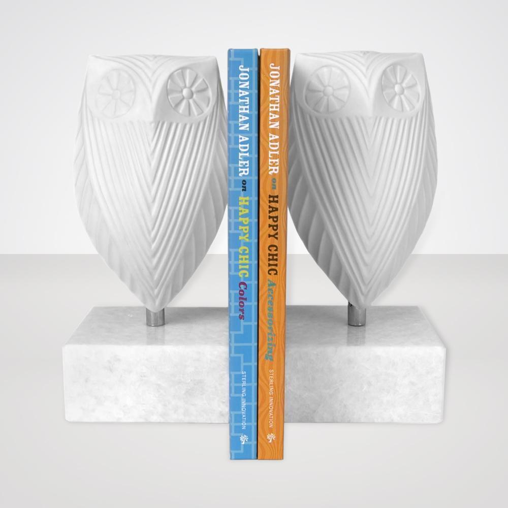 Menagerie Owl Bookend Set