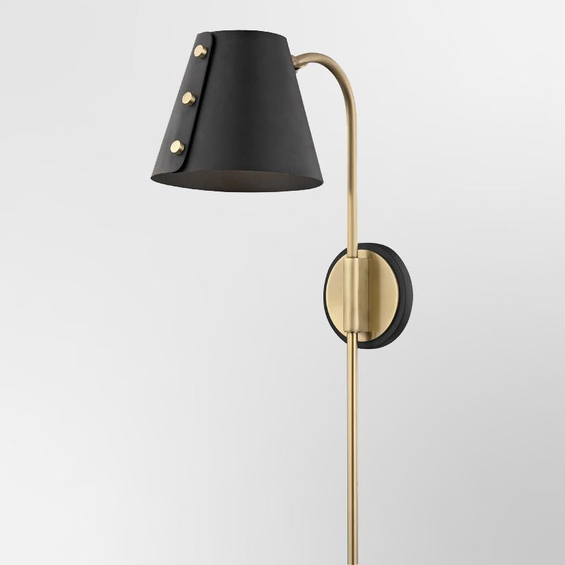 Meta 1 Light Wall Sconce With Plug