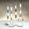 Modern and Festive Formal Candles - Set of 6