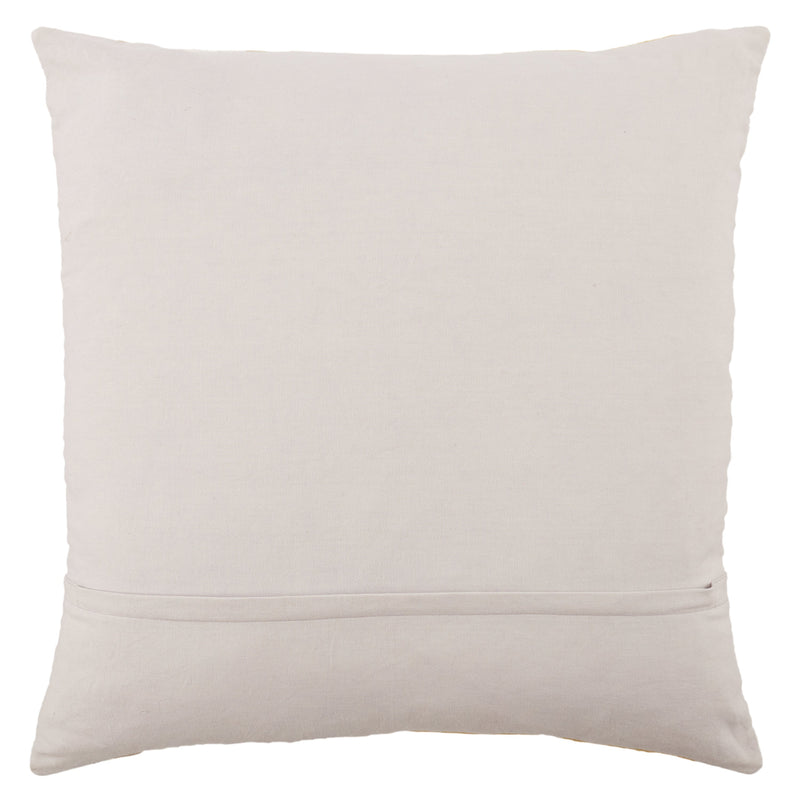 Navida Parvati Down Yellow & Light Taupe Pillow 2