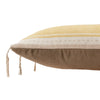 Navida Mahalia Down Yellow & Light Taupe Pillow 3